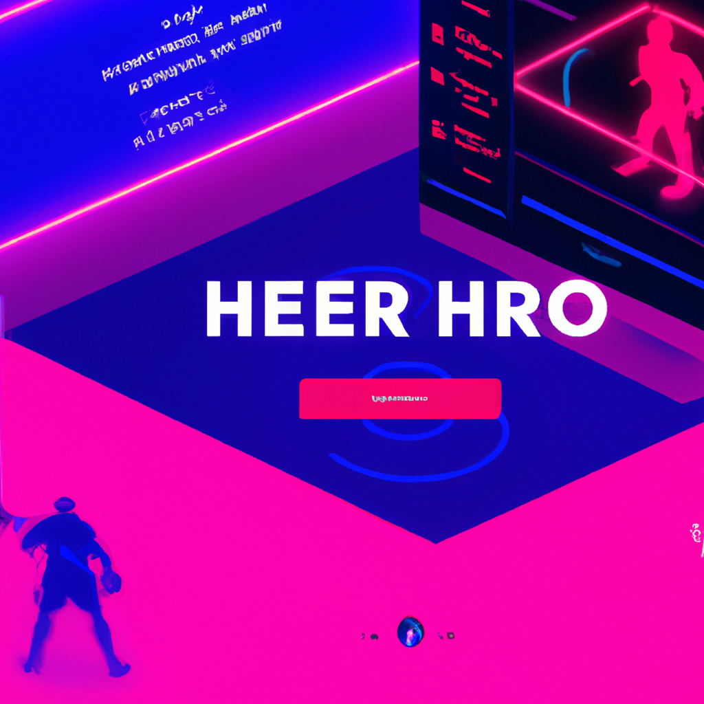 NightArcade hero: neon arena snapshot